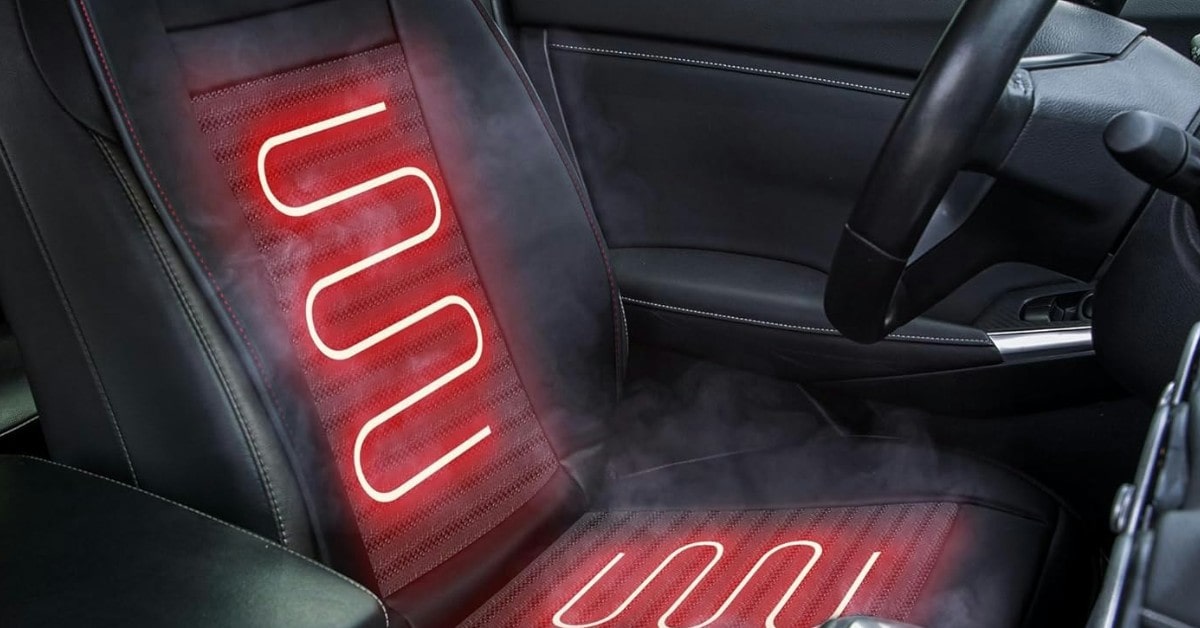 Cojín eléctrico para asiento de coche
