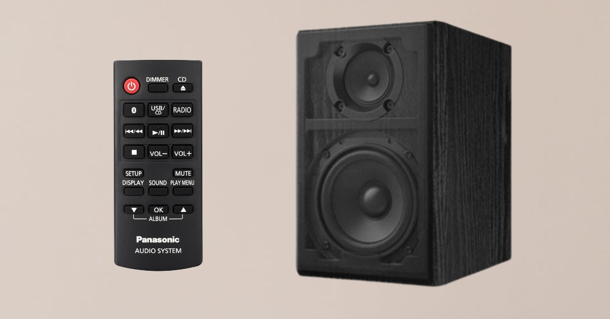 Panasonic SC-PM704 pequeño estéreo