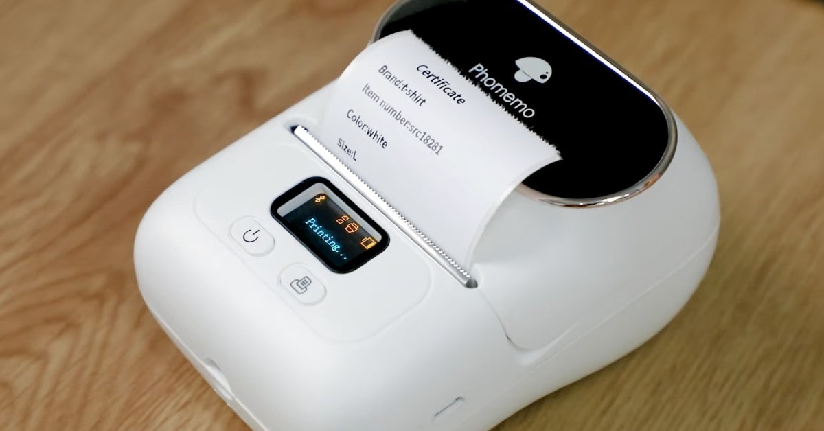 Máquina profesional para hacer pegatinas Phomemo M110