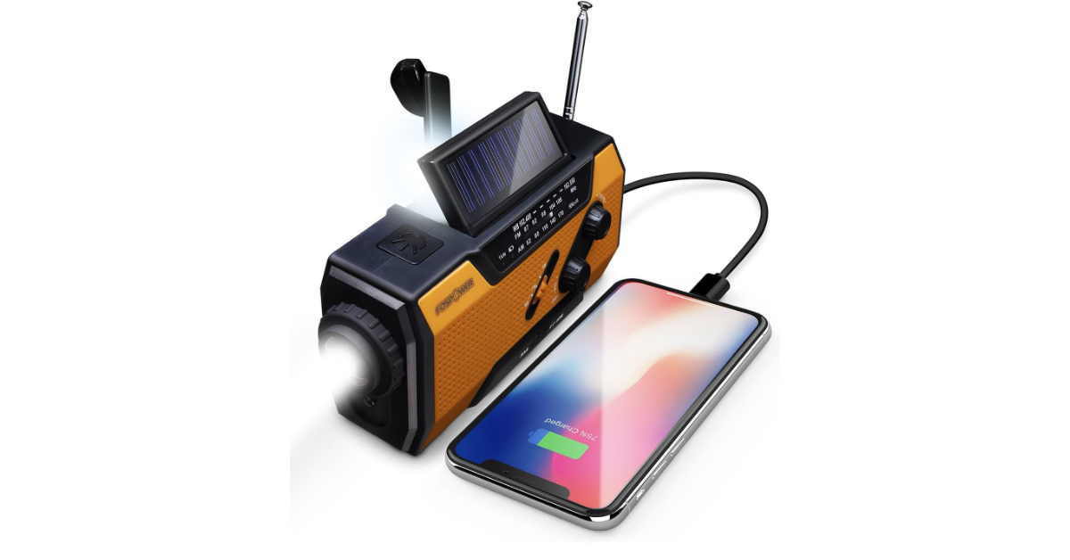 RADIO DE EMERGENCIA FOSPOWER