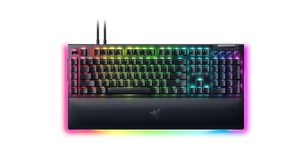 Razer BlackWidow V4 Pro Teclado mecánico con cable para juegos