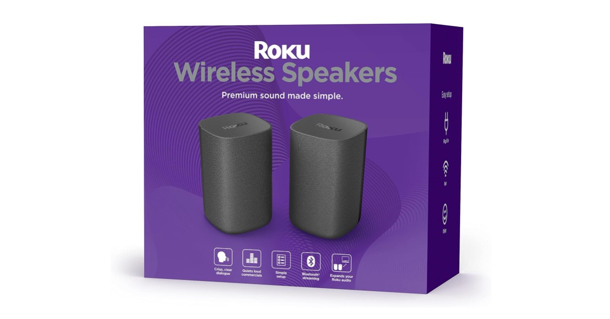 Altavoces inalámbricos Roku para TV Roku