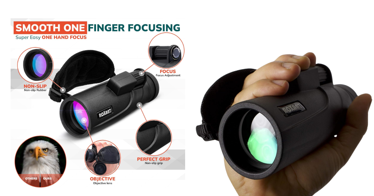 Roxant Falcon 12x50 monocular para smartphone