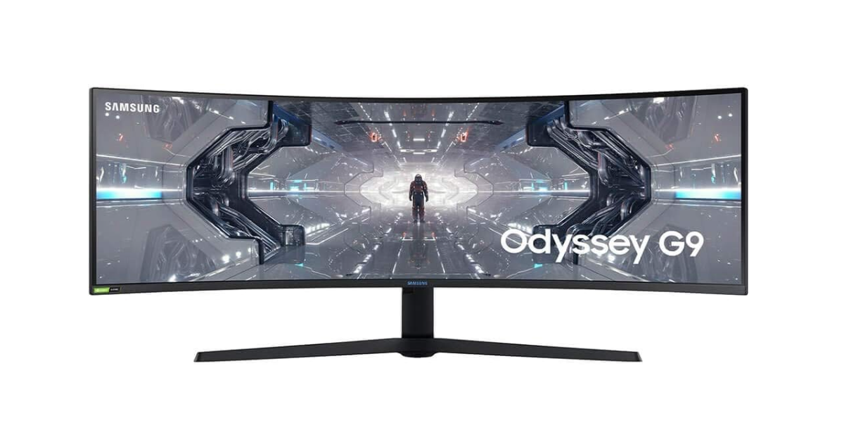 SAMSUNG 49” Odyssey G9 mejor monitor de gaming 4k