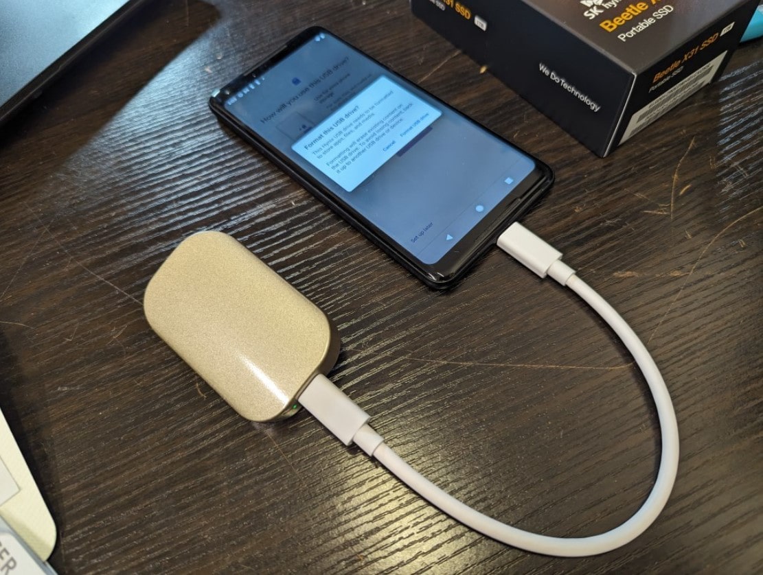 SK hynix Beetle X31 Disco SSD portable 100€