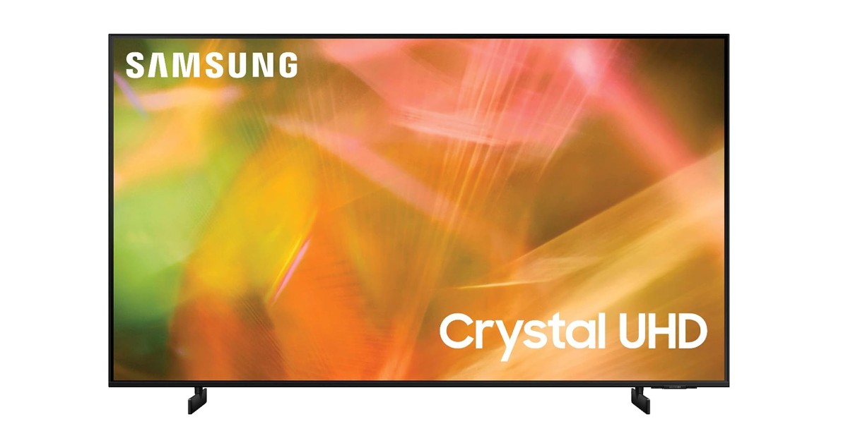 Televisor inteligente Samsung AU8000 50 por menos de $500