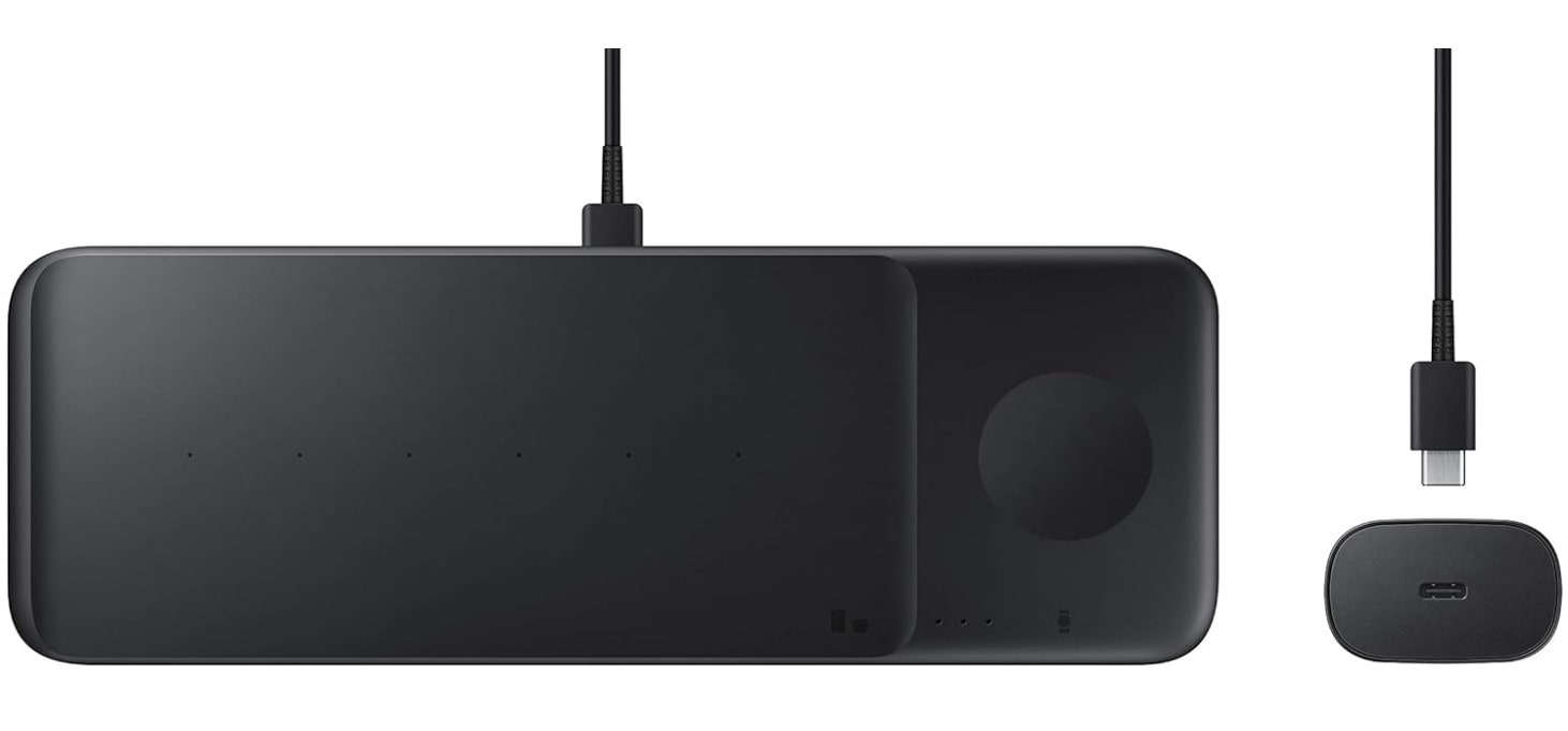 Base de carga inalámbrica premium Samsung Wireless Charger Trio