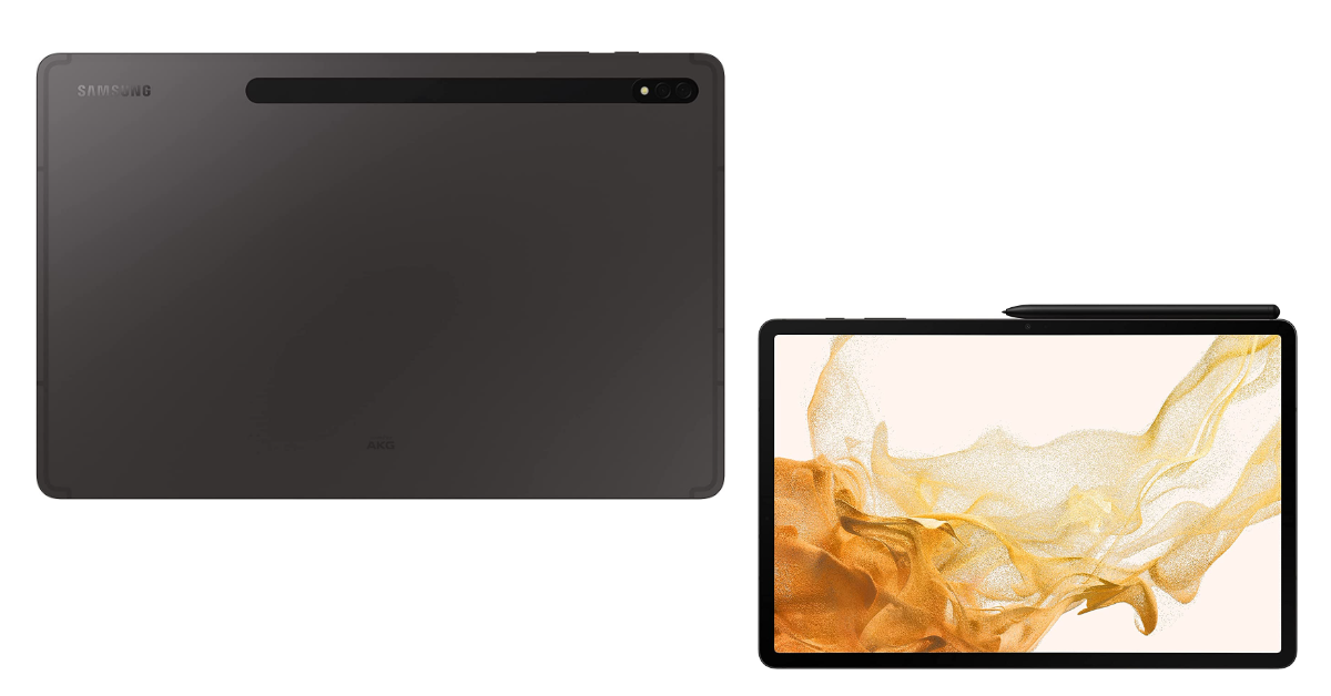 Samsung Galaxy Tab S8+ mejores tabletas para agentes inmobiliarios