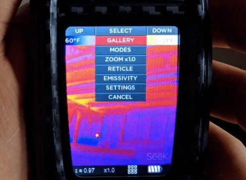 Cámara térmica compacta Seek Thermal RevealPRO