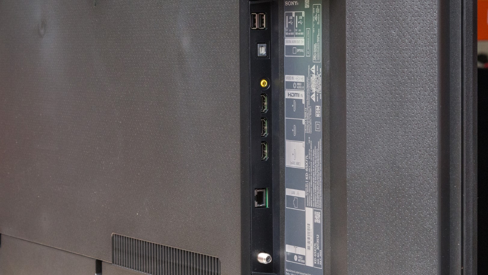 TV 4K asequible de 55 pulgadas de la serie X77L de Sony