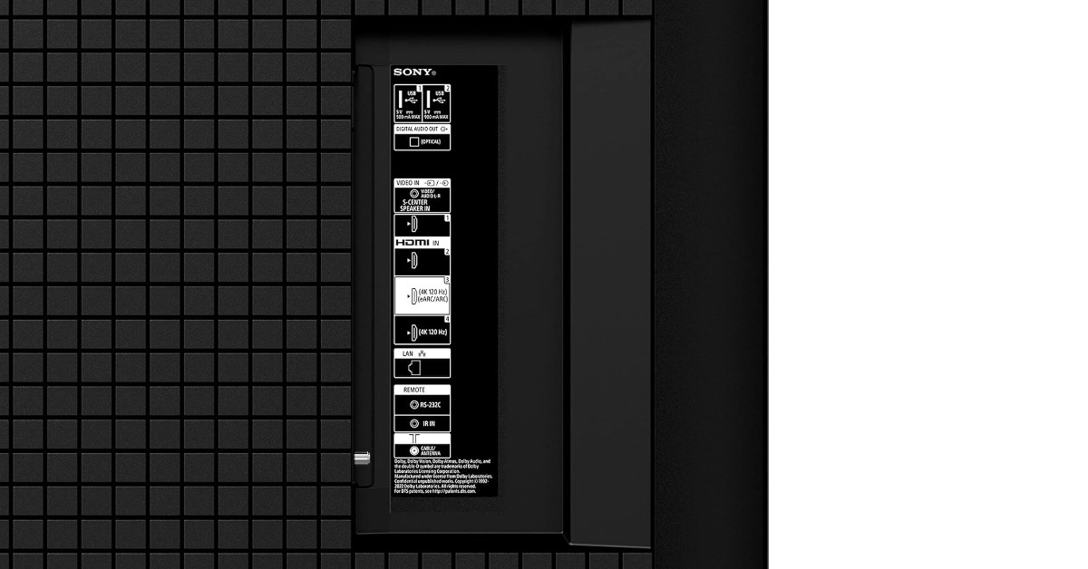 Sony de 65 pulgadas X90L para viviendas de alquiler