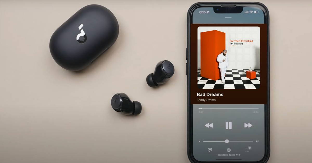 mejor auriculares cancelacion ruido Soundcore by Anker Space A40