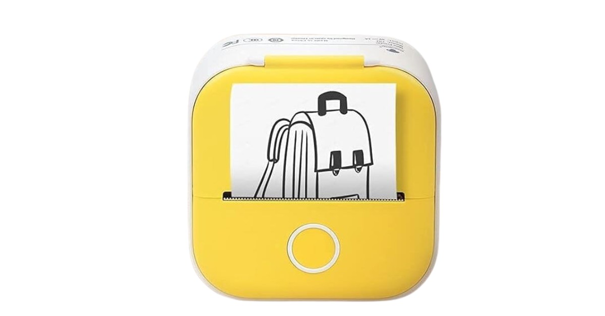 T02 Mini impresora de pegatinas personalizadas