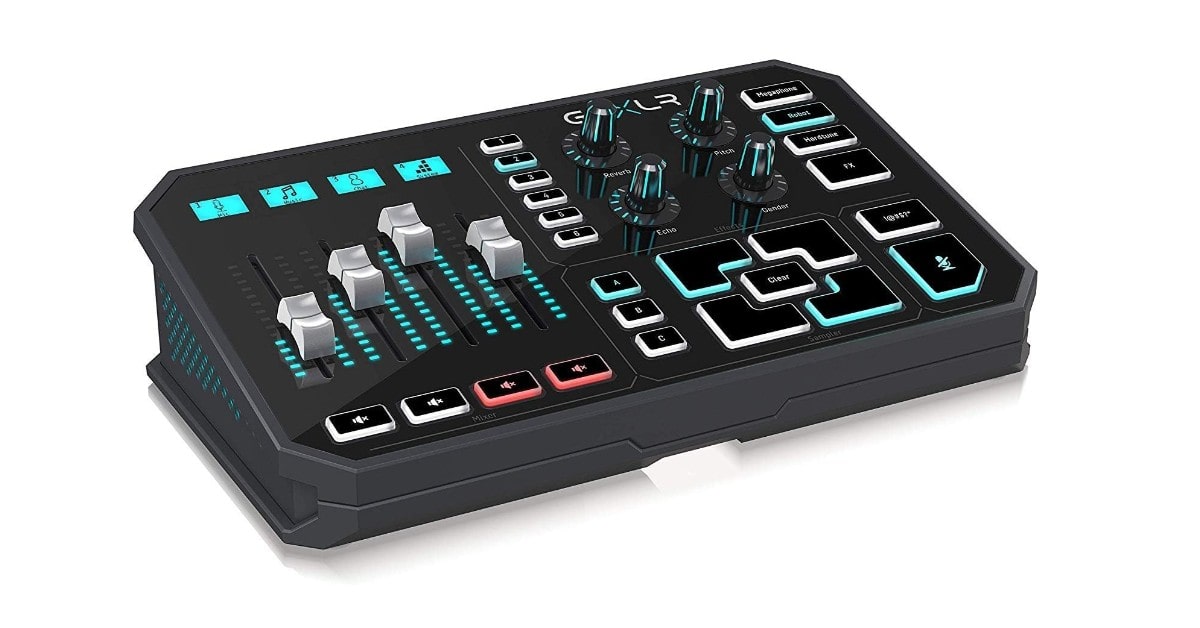 TC-Helicon GO XLR Mezclador de estudio de producción de radiodifusión