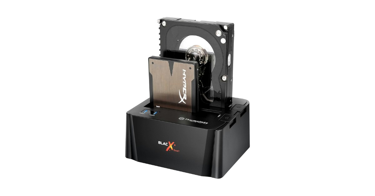 Thermaltake BlacX Duet estacion para discos duros