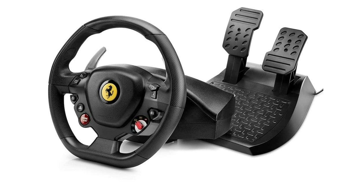 Thrustmaster T80 mejor volante de carreras ps4