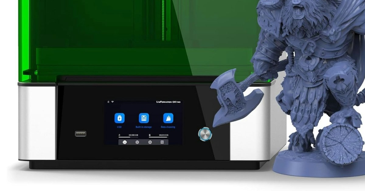 UniFormation GKtwo miniaturas impresora 3d