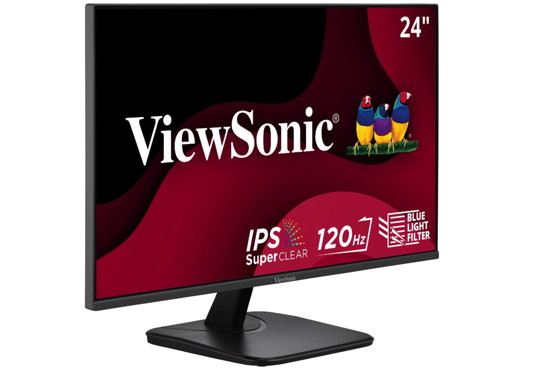 ViewSonic VA2456A-MHD pantalla de 24 pulgadas para oficina en casa