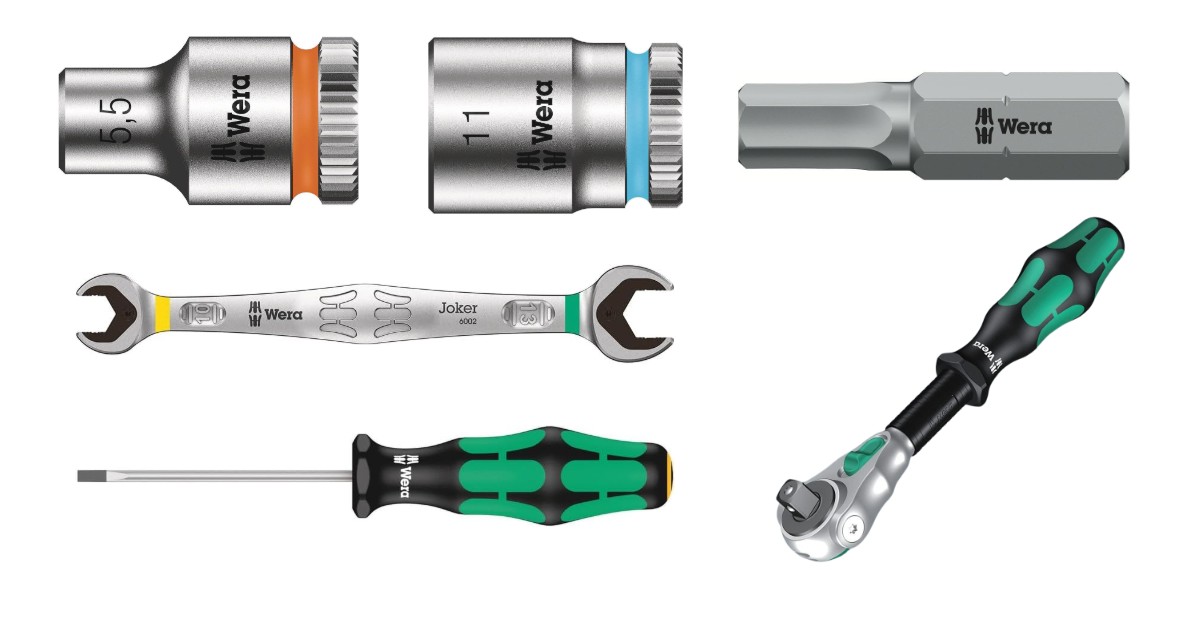 Wera de 35 piezas comparativa puntas de destornillador