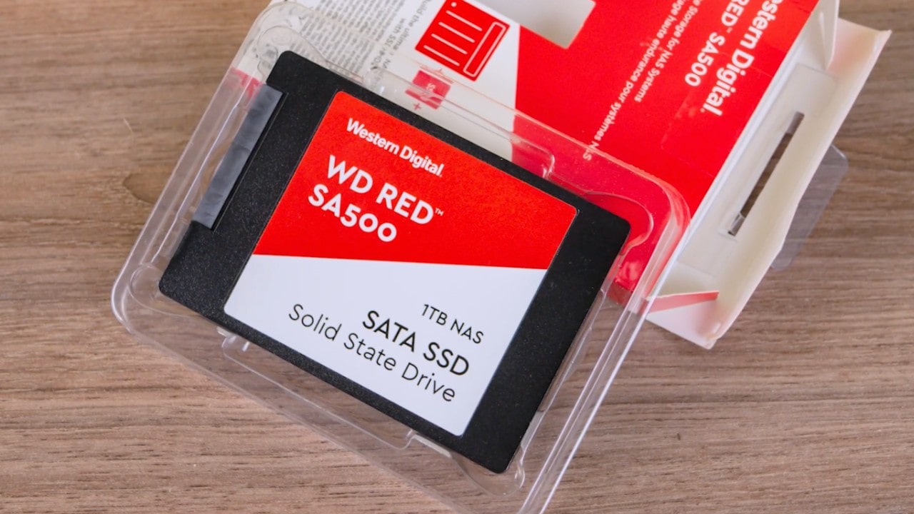Western Digital Red SA500 ssd para servidor