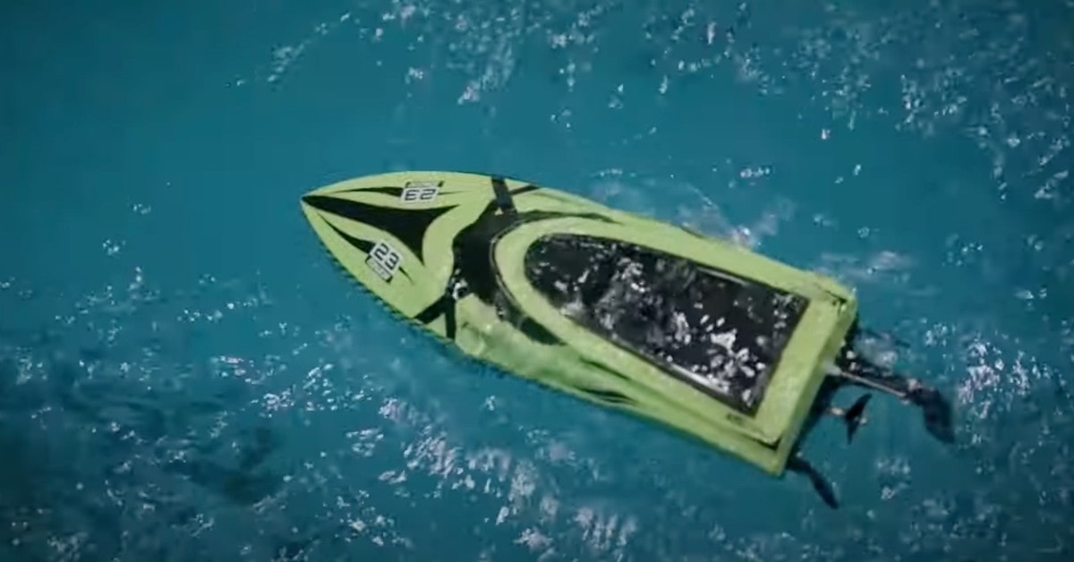 X-TREME Hurricane pequeños barcos rc para piscina