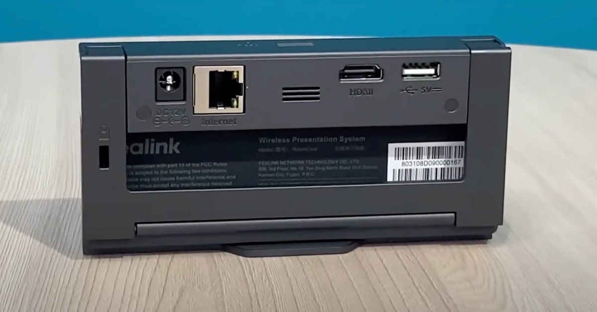 Soluciones de presentación inalámbricas Yealink ‎RoomCast + WPP30