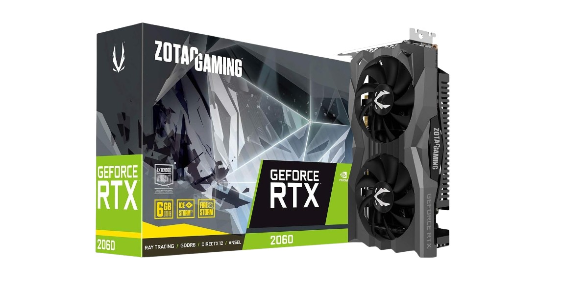 ZOTAC Gaming GeForce 6GB GDDR6 rtx 2060 comparativa