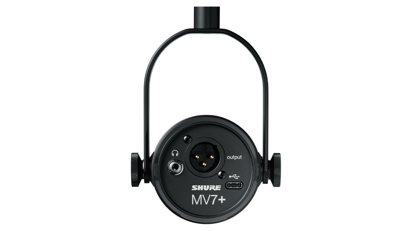 Micrófono de podcast USB Shure MV7 Plus