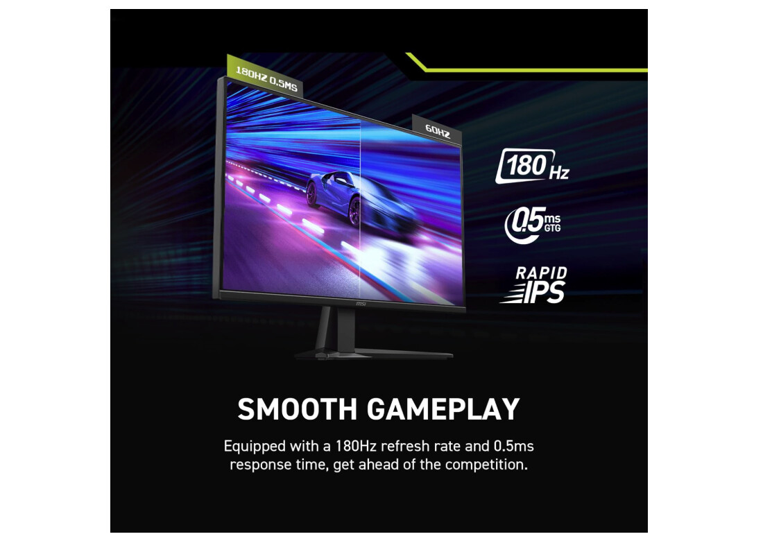 Monitor económico MSI MAG 275QF para juegos 1440p