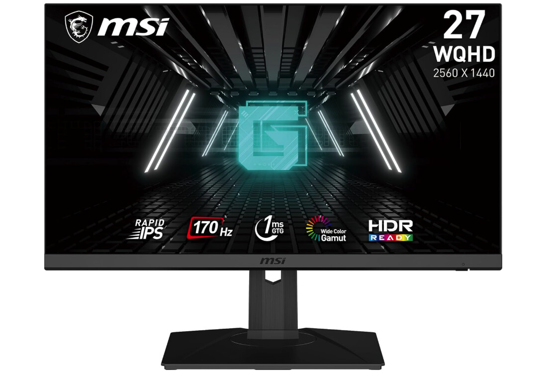 Monitor vertical MSI G272QPF para programación