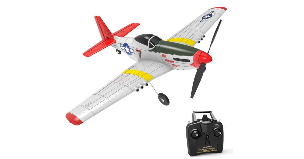 s-idee® Volantex RC Mustang P51 aviones rc