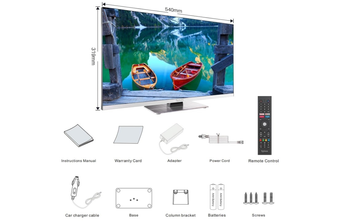 SYLVOX 24 TV para transporte