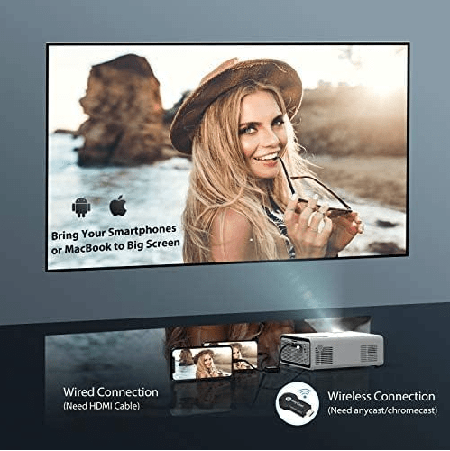 Proyector doméstico YABER V3 Mejor proyector Yaber