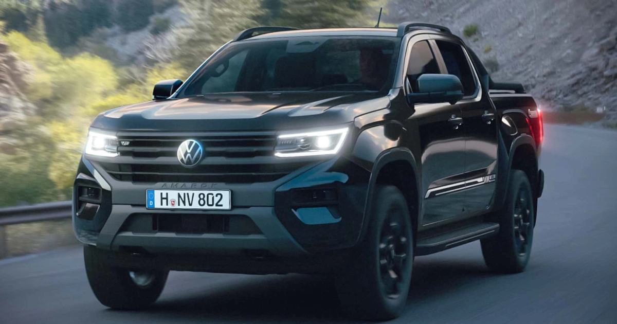 Explorando los Elegantes Elementos de Diseño del Volkswagen Amarok Dark Label