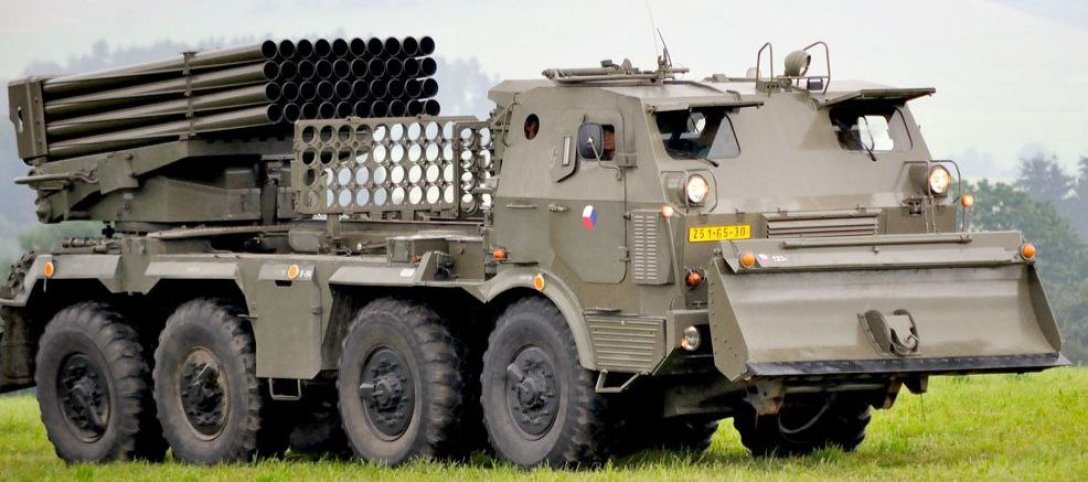 VSU presenta el RM-70 Vampire, una mejora de 165.000 dólares que dispara 40 cohetes en 20 segundos