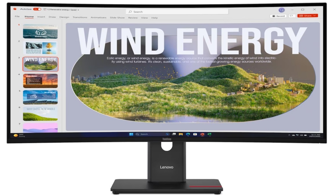Lenovo presenta el ThinkVision T34WD-40: Una guía para geeks hacia la máxima productividad ¡Explora el futuro con el ThinkVision T34WD-40 de Lenovo: Un monitor para el sueño de cada geek!