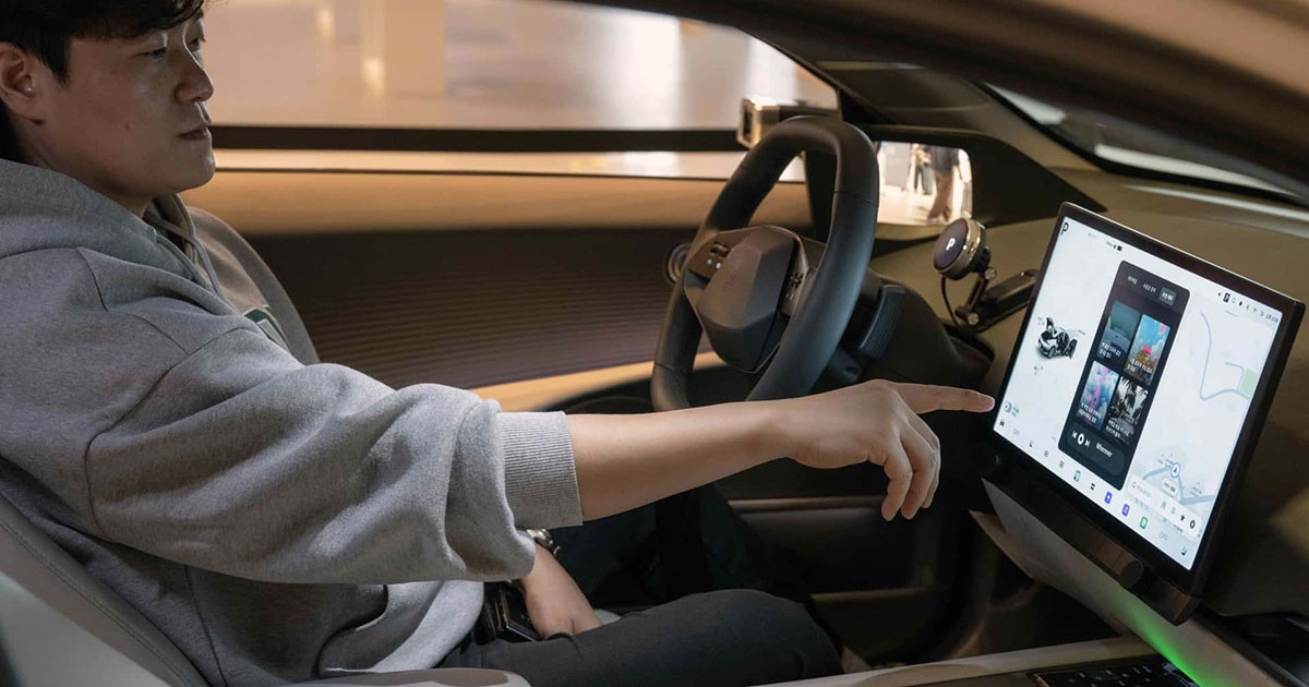 Los coches Hyundai tendrán una gran pantalla al estilo Tesla Los coches Hyundai tendrán una gran pantalla al estilo Tesla
