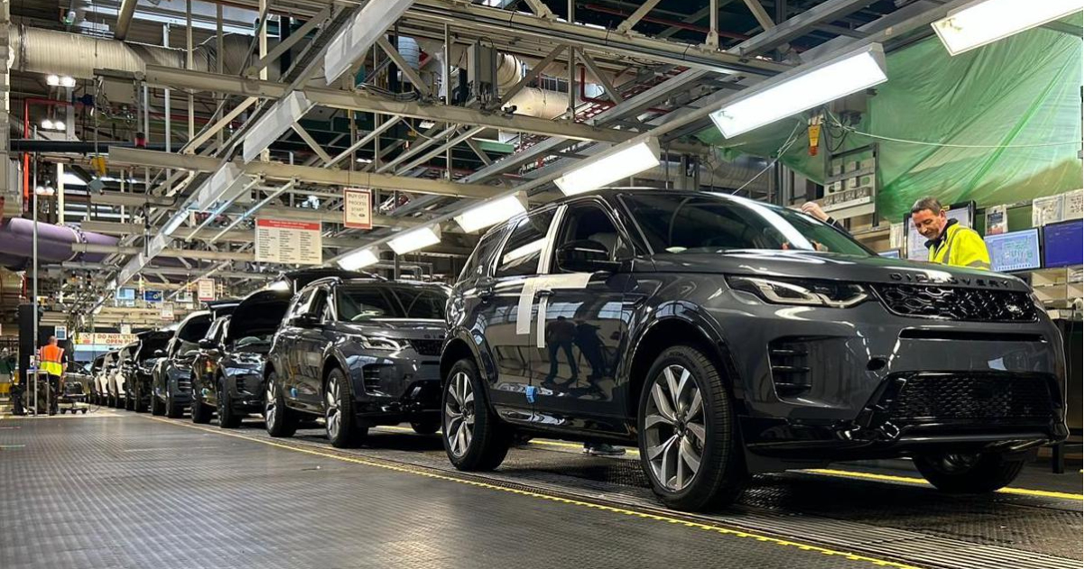 Nueva ronda: la producción de Range Rover en Hailwood aumenta de ritmo