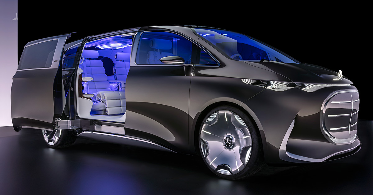 El completamente nuevo Vision V de Mercedes-Benz: la combinación de innovación y elegancia Presentación del Mercedes-Benz Vision V: el futuro de los automóviles de lujo