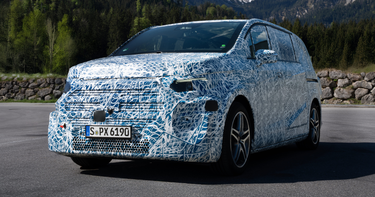 Mercedes-Benz está probando un enigmático prototipo VLE