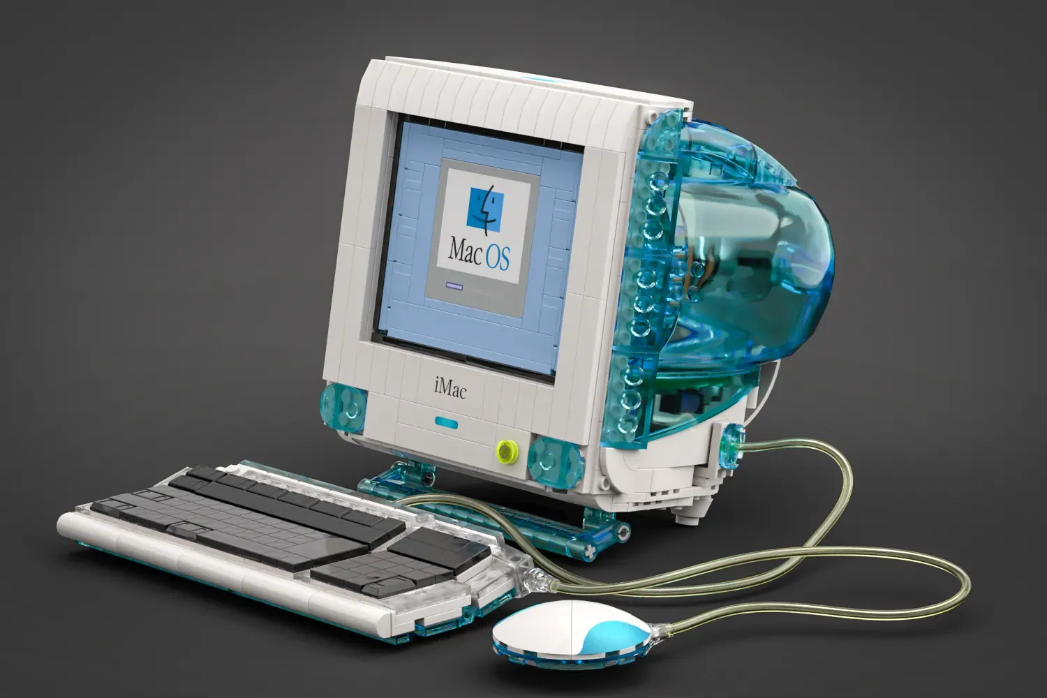 Reviviendo la nostalgia: ¡iMac G3 reconstruido ahora en forma de LEGO!