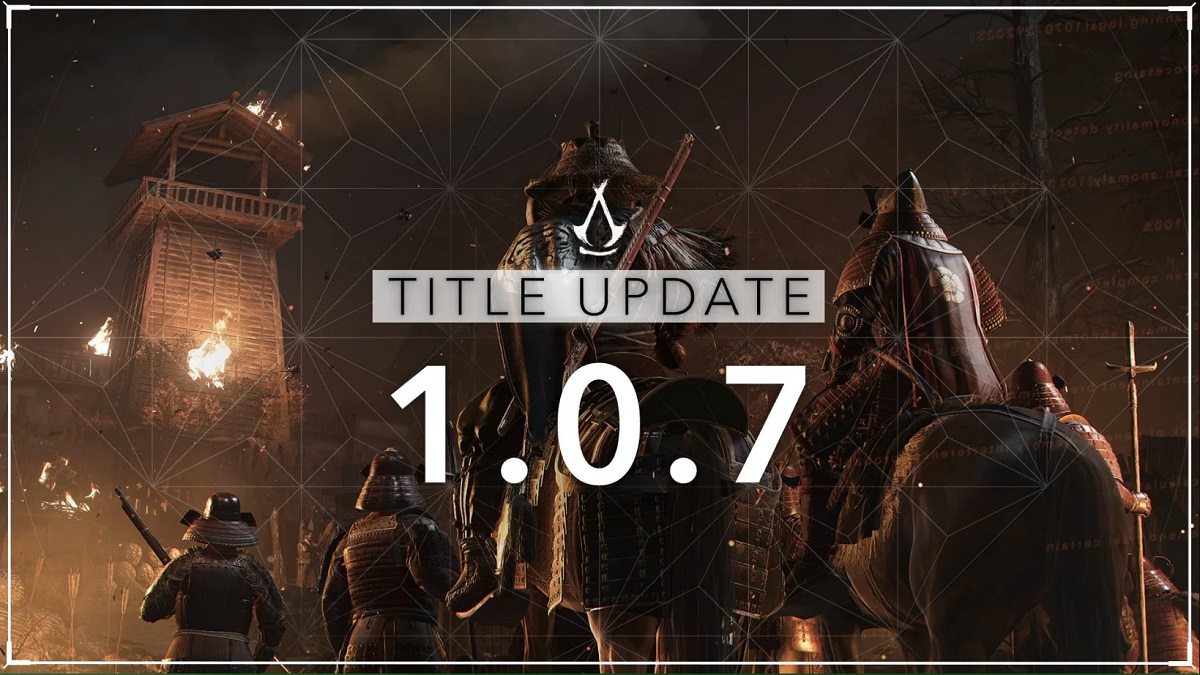 Conoce el parche 1.0.7 para Assassin's Creed Shadows: mejoras y correcciones Assassin's Creed Shadows: ¡La Actualización 1.0.7 está disponible ahora!