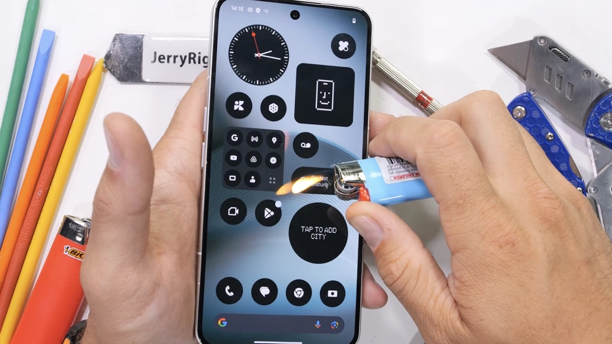 Nothing Phone (3) sometido a la prueba de fuego: ¿puede el smartphone sobrevivir?