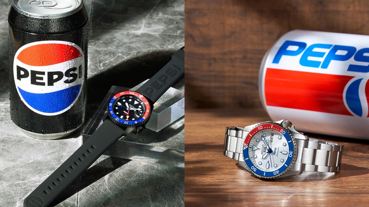 La nueva colaboración de Seiko y Pepsi: estilo en tus muñecas Dúo legendario: Seiko y Pepsi presentan una nueva colección de relojes