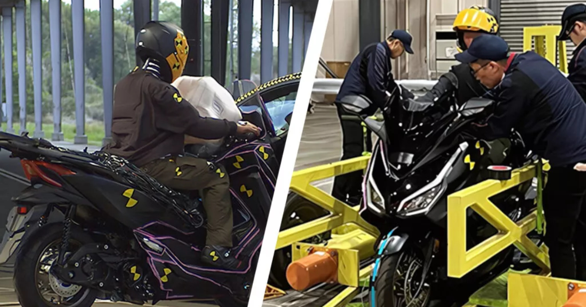 Una revolución en seguridad: Probando un colchón de aire para motociclistas Prueba extrema: Airbag de motocicleta en acción