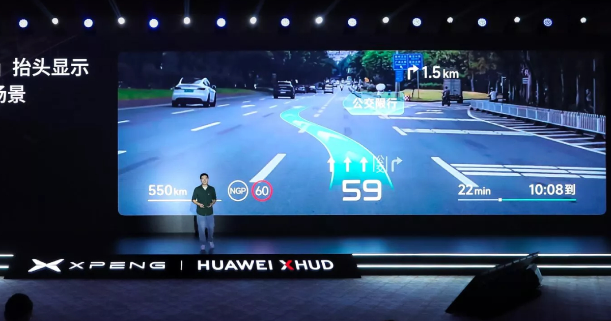 Xpeng y Huawei: La revolución de la tecnología HUD AR