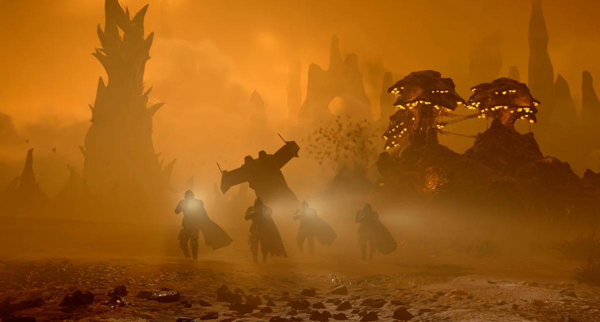 Capturas de pantalla de Helldivers 2: ¿Qué nos espera en el Planeta Justicia? Una mirada a Helldivers 2: Sumergiéndose en el caos y la injusticia