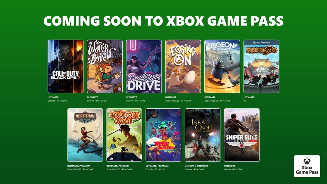 Qué les espera a los suscriptores: Xbox Game Pass revela sus secretos de noviembre