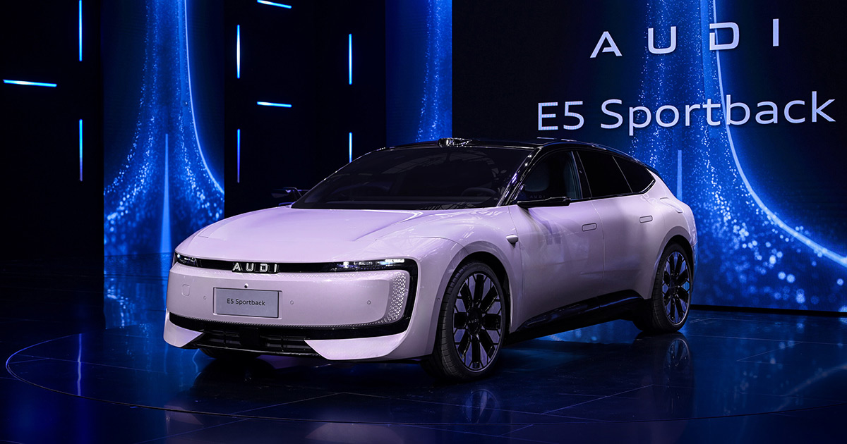 Entre bastidores en Auto Shanghai 2025: Lo que se puede esperar del AUDI E5 Sportback Un vistazo al futuro: AUDI E5 Sportback antes de su debut en Auto Shanghai 2025
