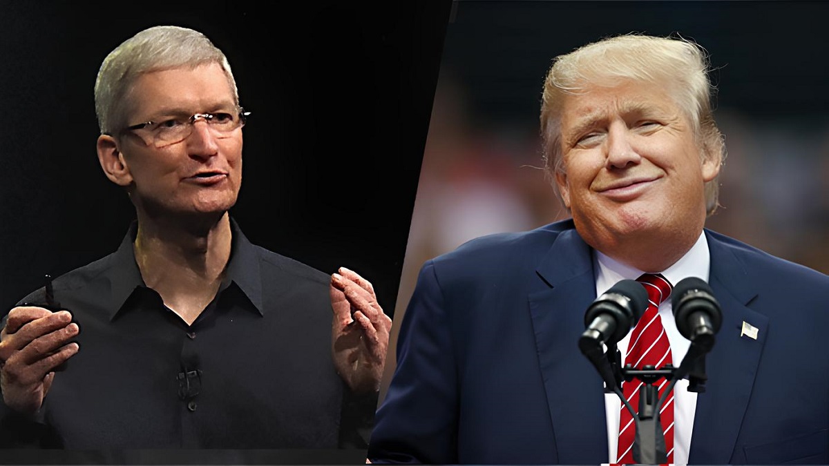 Trump y Cook: una conversación sobre el futuro de la tecnología en EE. UU. Reunión de mentes: Donald Trump discute tecnología con Tim Cook